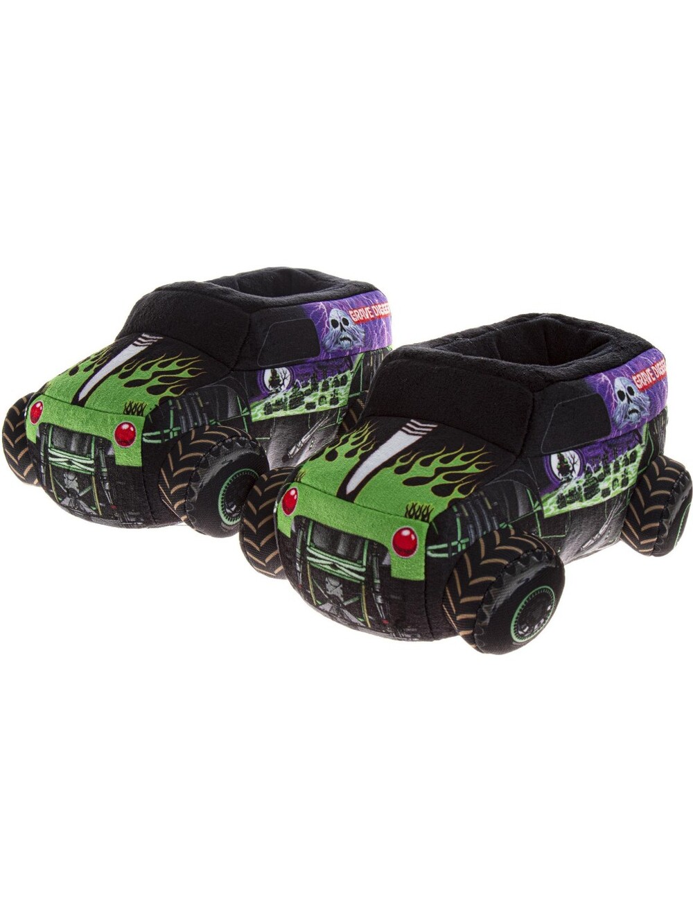 Monster Jam Grave Digger Plush Slippers (4/5)